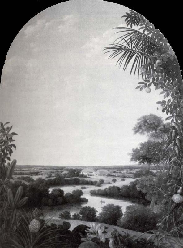 Frans Post Panorama in Brasilien